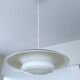 Very Large Art Deco Bauhaus Glass Pendant Light