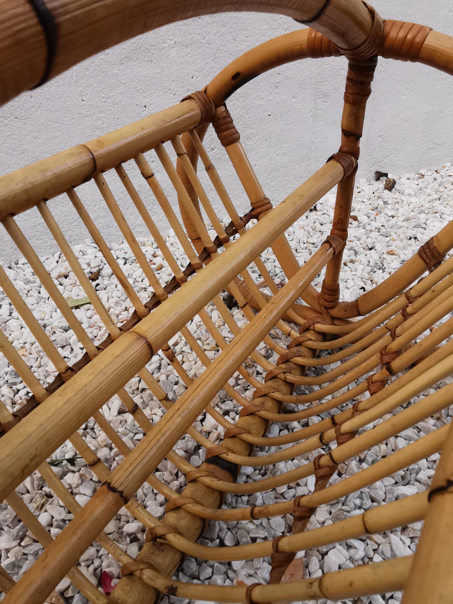 Rattan magazine door 1960