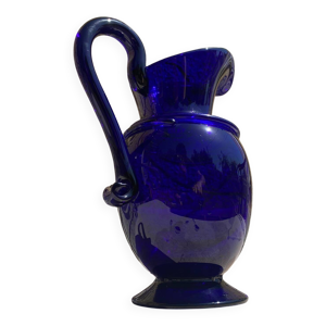 Carafe en verre soufflé