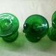 Lot de 6 bougeoirs en verre soufflé