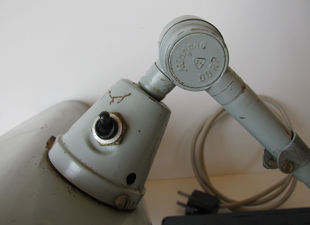 Lampe industrielle vintage de Midgard, années 1950