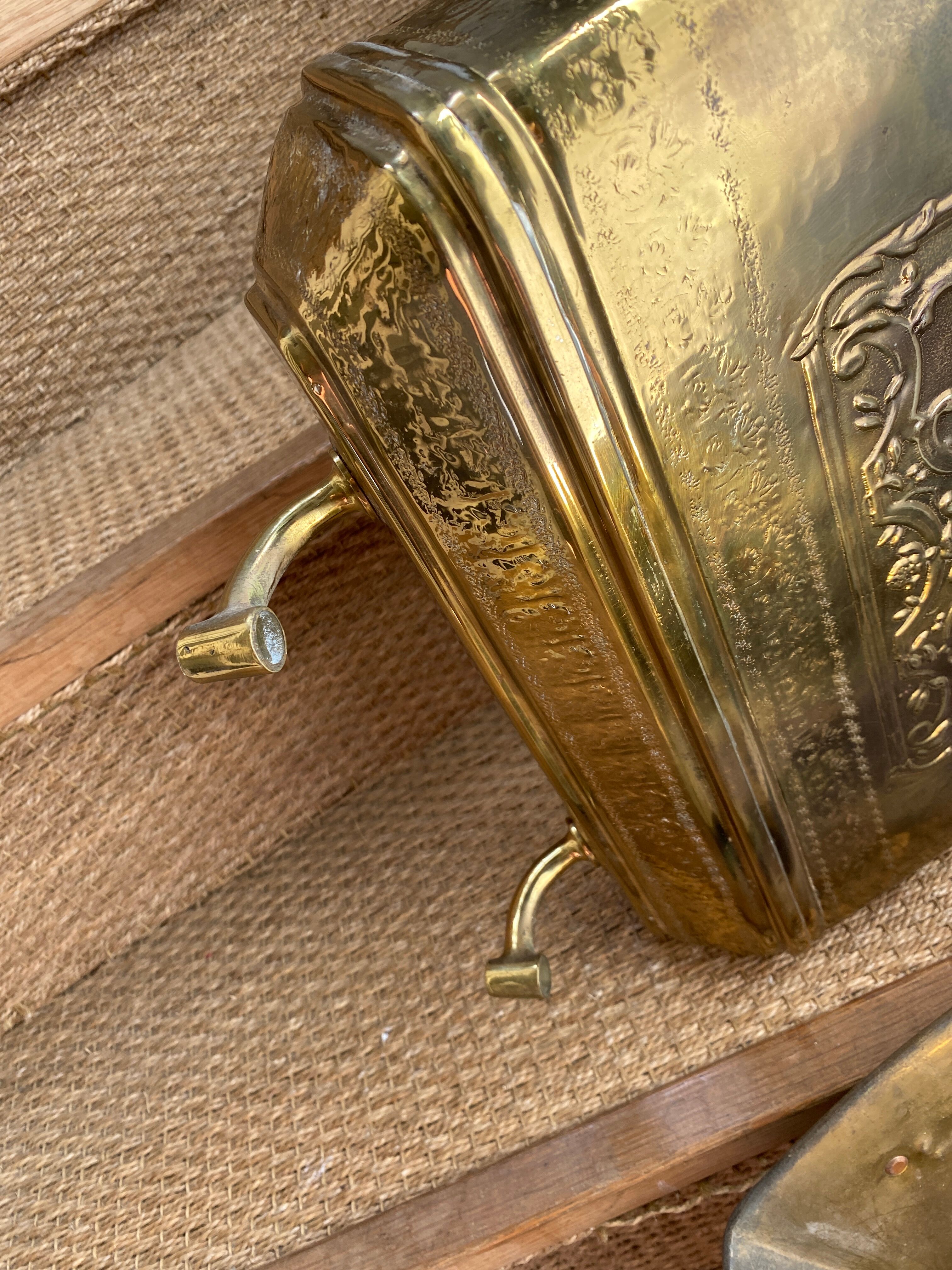 Copper fountain decoration