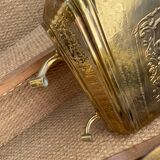 Copper fountain decoration