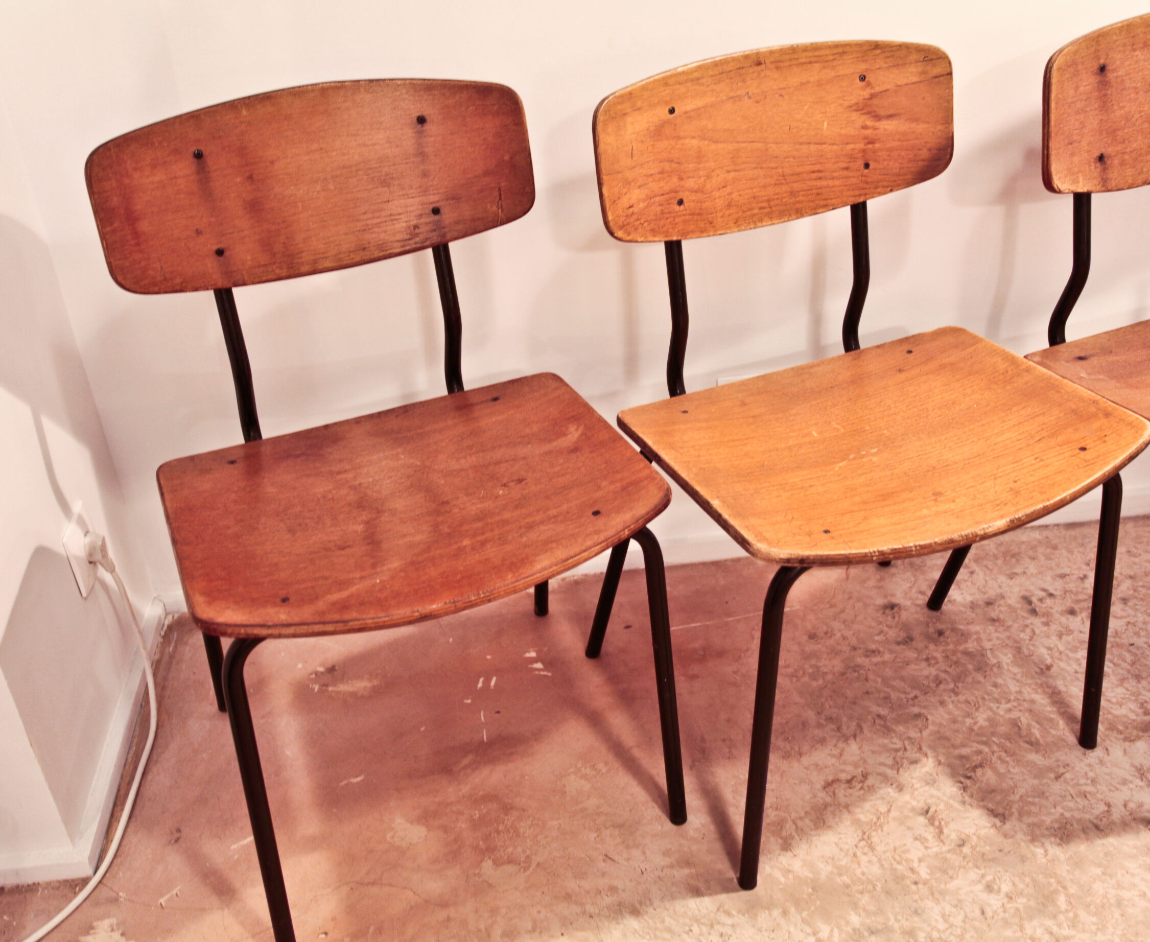 Série de 6 chaises danoises