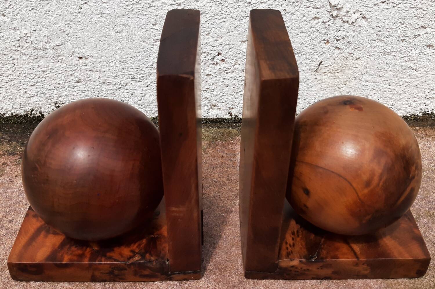 Pair of art deco bookends
