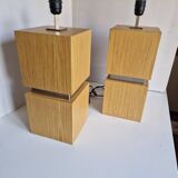 Set of 2 designer lamps from the 80s and 90s