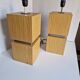 Lot de 2 lampes design années 80 90