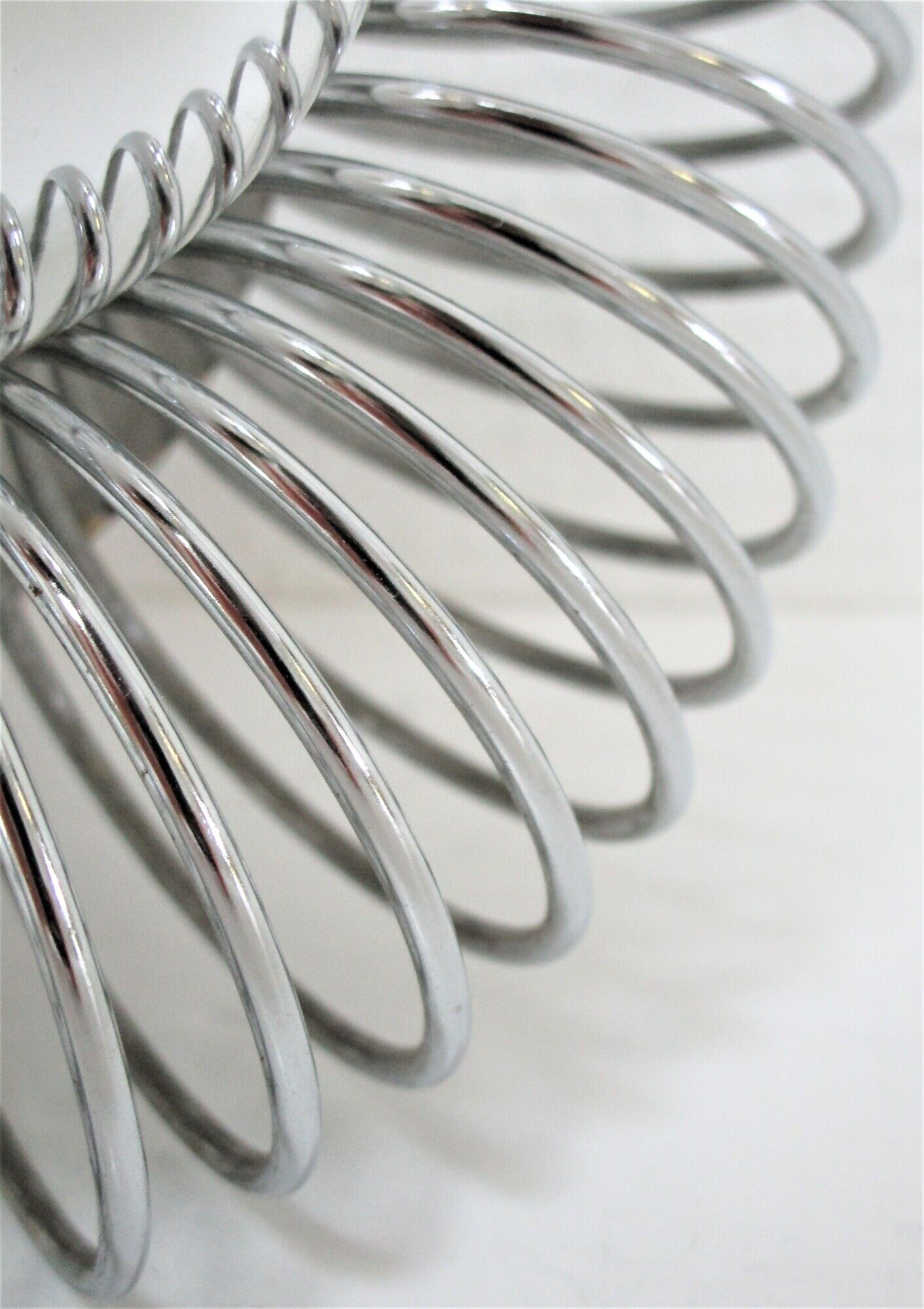 Philippe Rogier stainless steel pendant lamp for Oxar design gallery 70s
