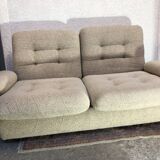 sofa 2 places fabrics steiner 1970