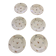 Lot de 6 assiettes Meissen