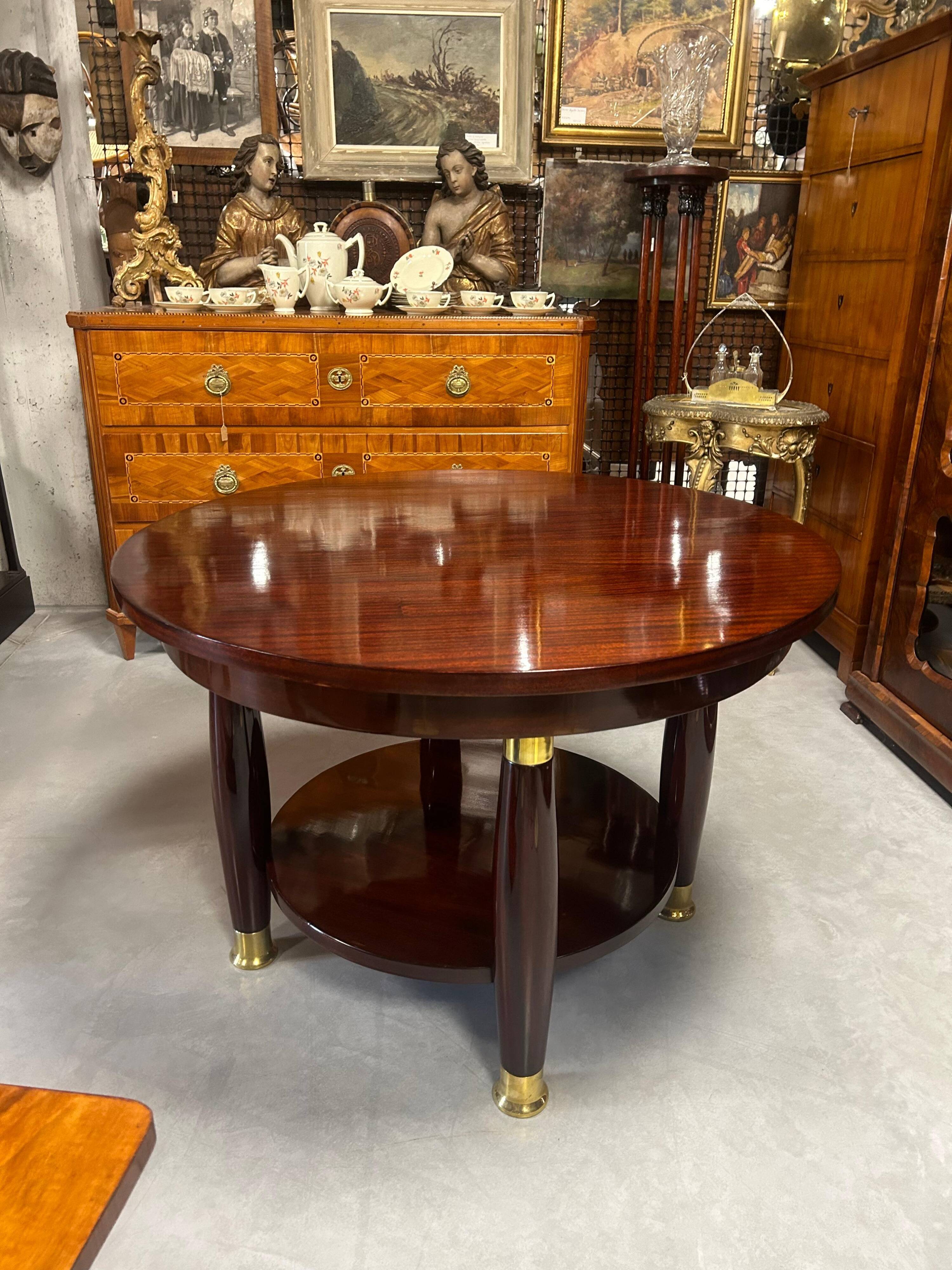 Extra rare coffee table by Adolf Loos for Fridrich Otto Schmidt.