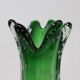 Murano Green Vase, Italy 1960s