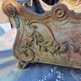 Large 1900 Cast Iron Planter in Rocaille Style: Charleville - Mézières