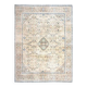 1970s Vintage Persian Handmade Wool Cotton Light Beige Area Rug
