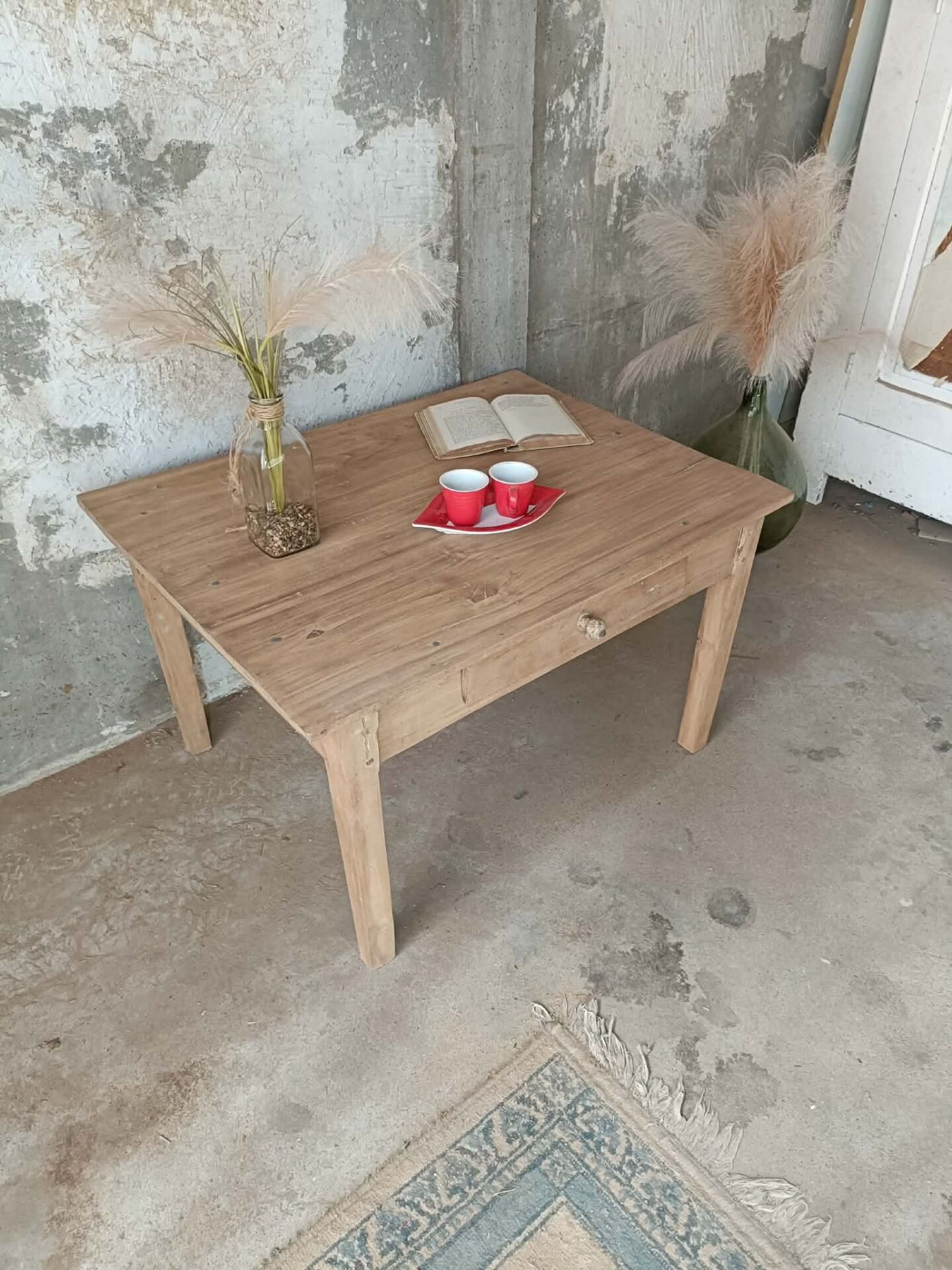 Table basse de ferme