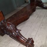 Nineteenth mahogany console