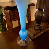 Vase bleu vintage