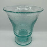 Punch service, Medici sangria in blue bubbled glass