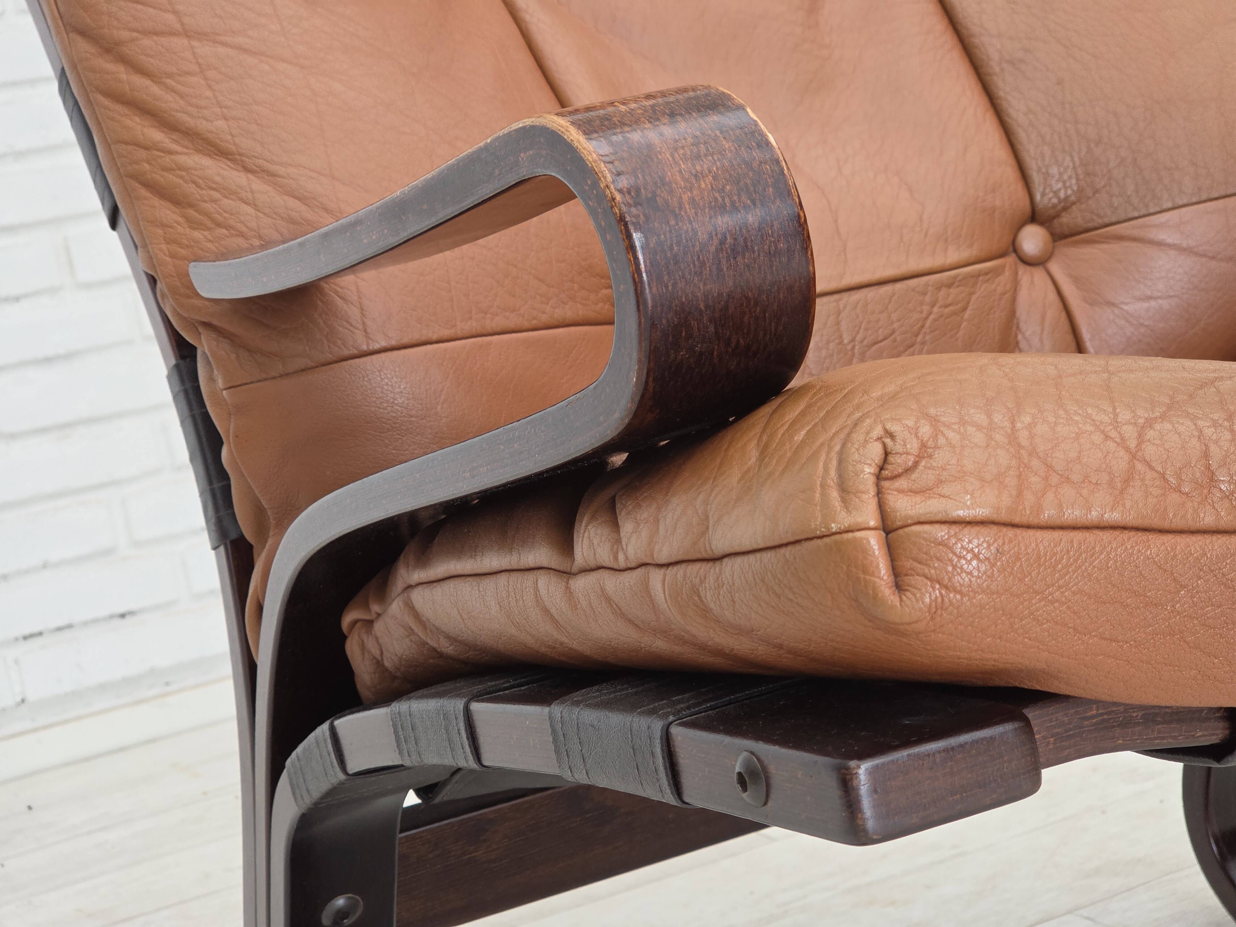 1970s, Norwegian design by Else & Nordahl Solheim, set of 2 chairs.