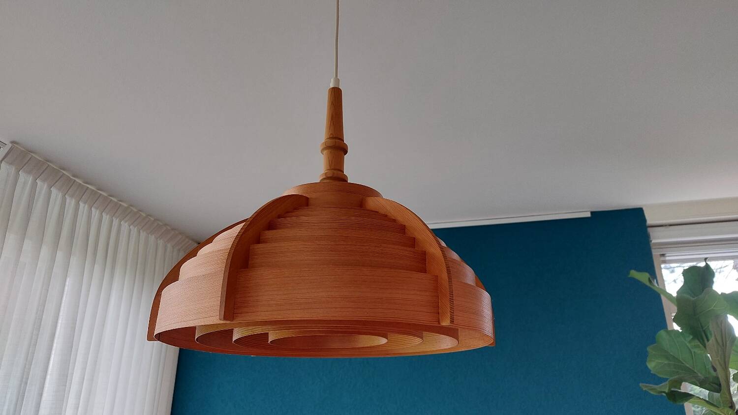 Vintage hanglamp van Hans Agne Jakobsson 1960's