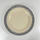 Round plate made of iron earth from Salins, late 19th century - early 20th century.