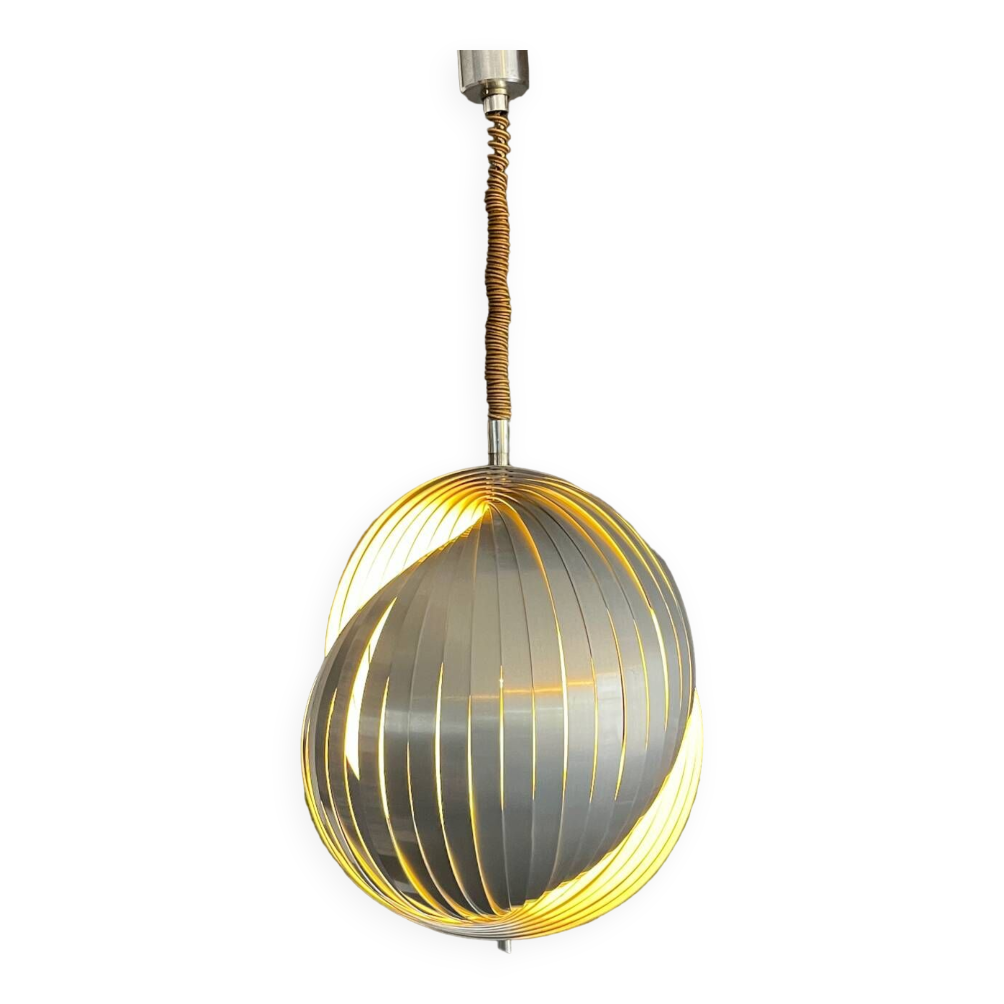 Suspension by designer Henri Mathieu from the 1960s.