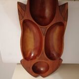 Exotic wood aperitif tray