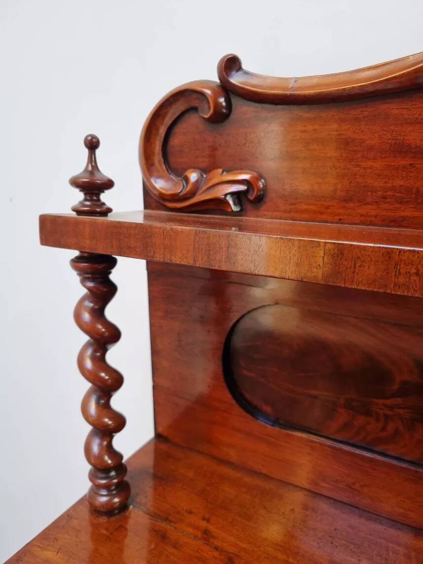 English buffet in mahogany