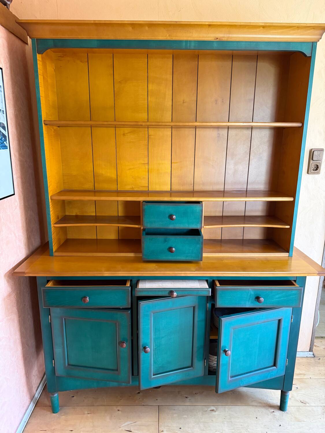 Solid wood buffet, France