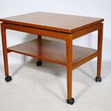 Teak Serving Trolley Senator Series by Ole Wanscher for France & Son, 1960s
