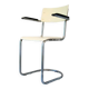 Gispen Vintage Tubular Chair – 1930s Dutch Design – White Retro Industrial