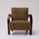 Pair of Art Deco Armchairs, France 1940s