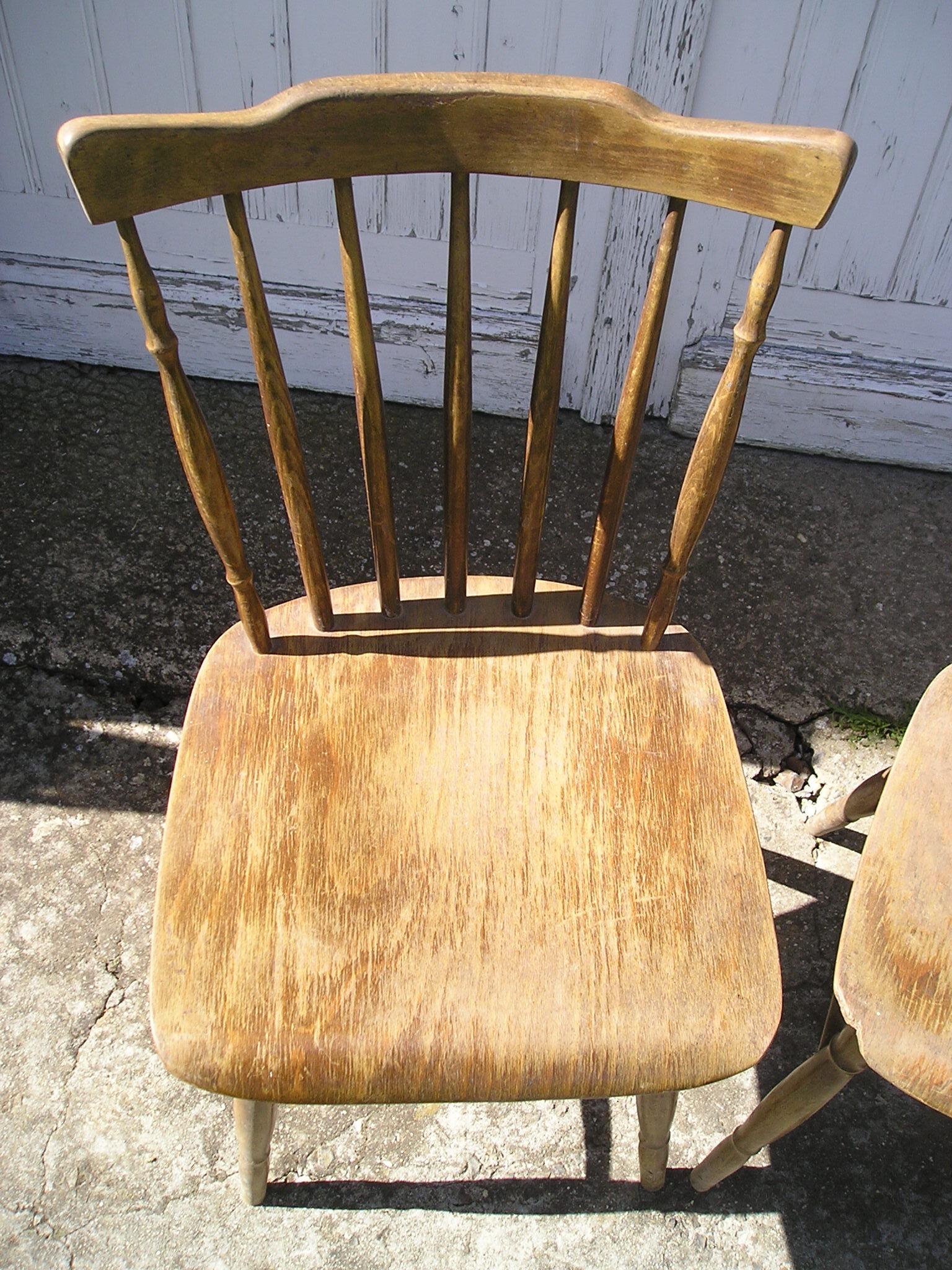 Pair of Thonet bistro chairs