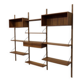 Vintage Poul Cadovius Royal System wall system wall unit
