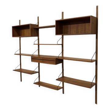 Vintage Poul Cadovius Royal System wall system wall unit
