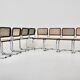 B32 dining chairs by Marcel Breuer set of 8