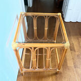 Rattan coffee table