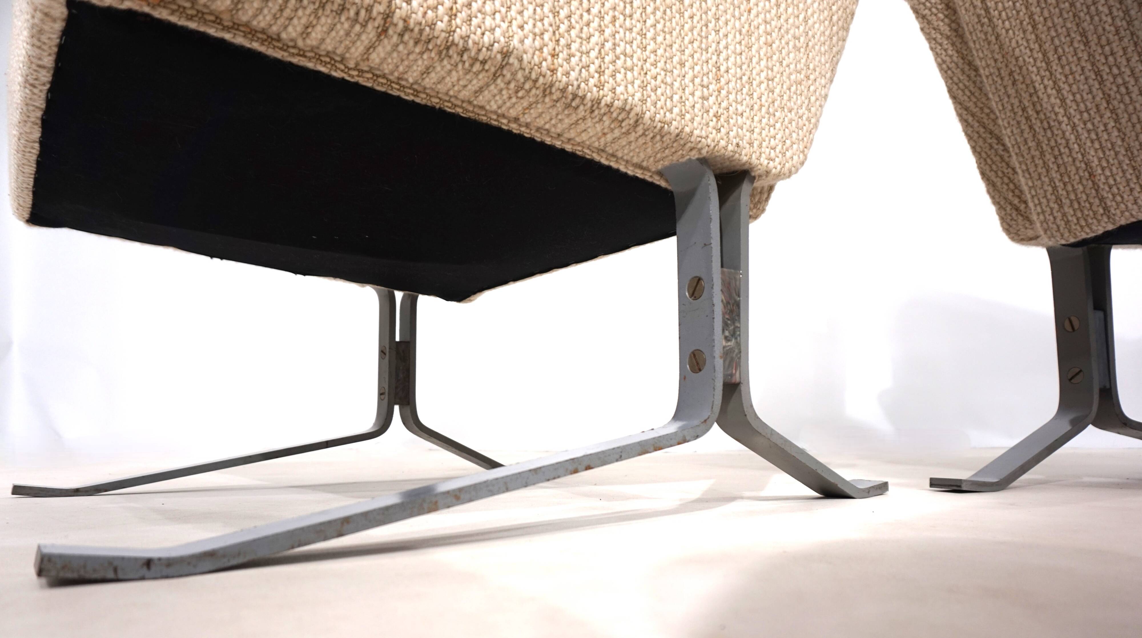 Ensemble de deux chaises longues cantilever Röhl, 1960