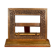 Table lectern in solid oak carved twentieth century