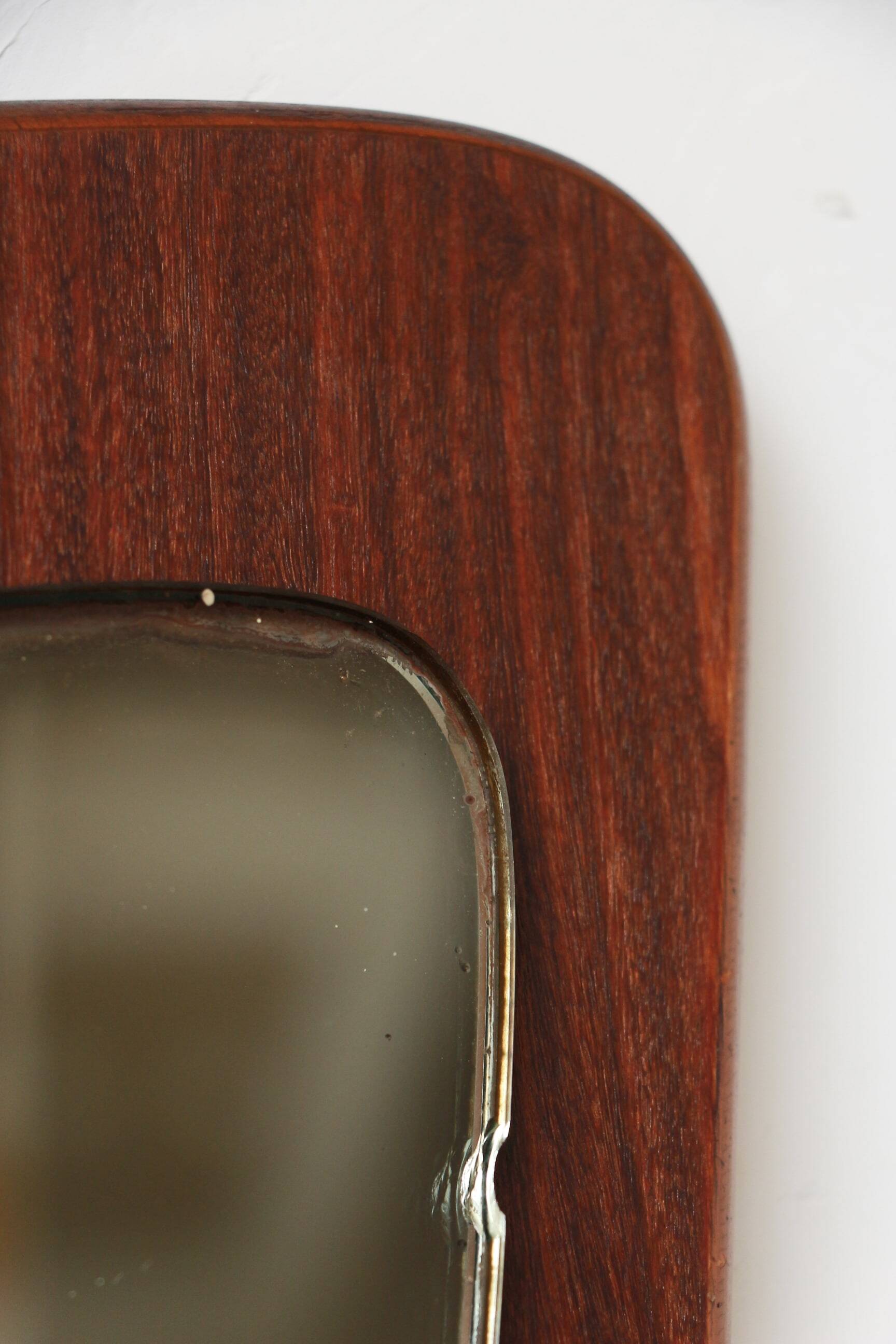 Teak rearview mirror - Scandinavian 14.09.23.08