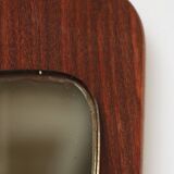 Teak rearview mirror - Scandinavian 14.09.23.08