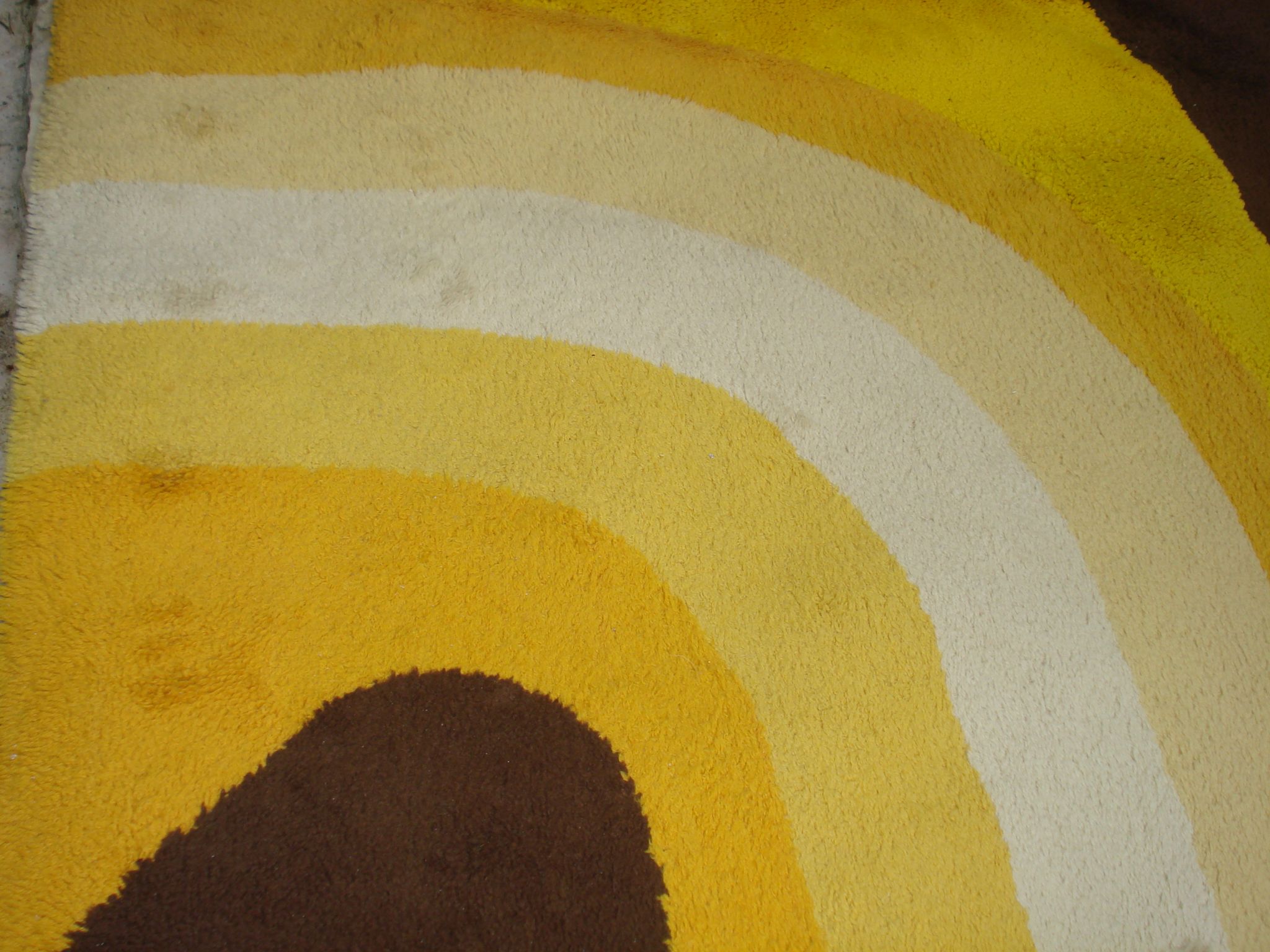 Holland rug 1970 space age pop modernist vintage 200 cm x 300 cm