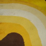 Holland rug 1970 space age pop modernist vintage 200 cm x 300 cm