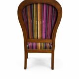 Antique carved wooden armchair, Louis-Philippe style