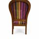Antique carved wooden armchair, Louis-Philippe style