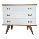 Commode vintage pieds compas renove