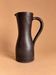 Brown stoneware jug, vintage wabi-sabi style