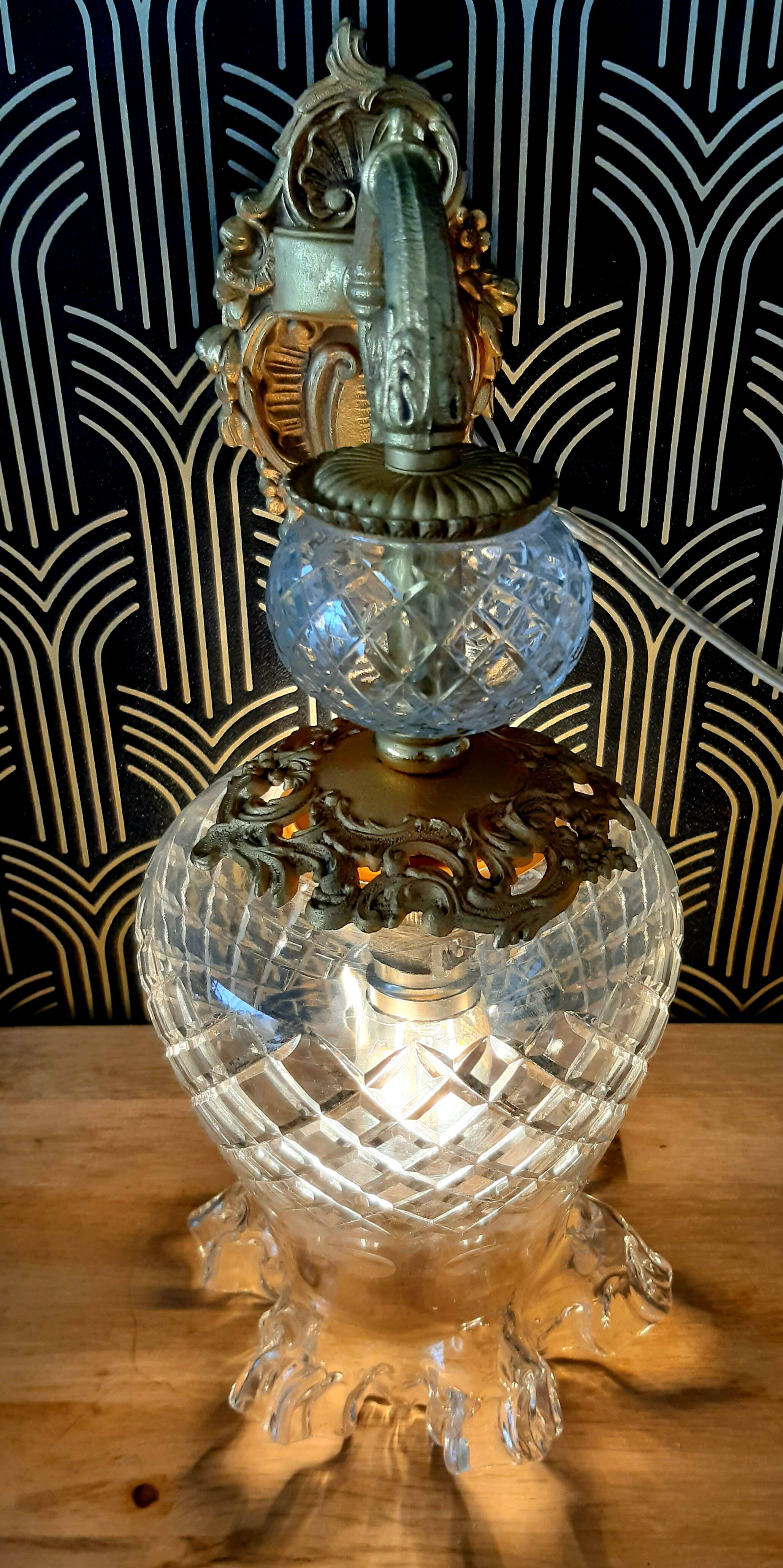 Vintage crystal applique