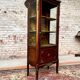 Mahogany showcase Louis XVI XIX style Century