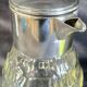 WMF jug / glass and silver-plated metal pouring vessel with filter, 1930s/40s